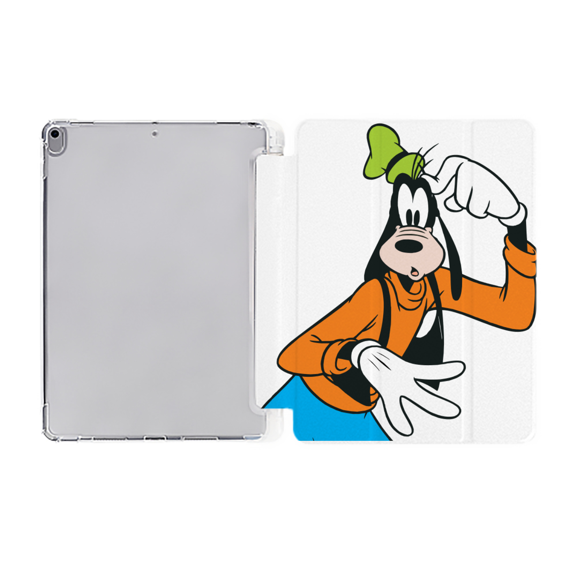 ミッキーマウス Mickey Mouse IPad ケース ペン収納付き 三つ折りスタンド PUレザー×シリコン 対応機種9.5/10.5/10.9インチ